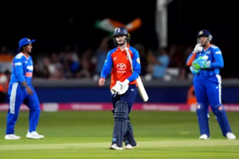 England Suffer 38-Run Defeat to India in T20 World Cup Warm-Up