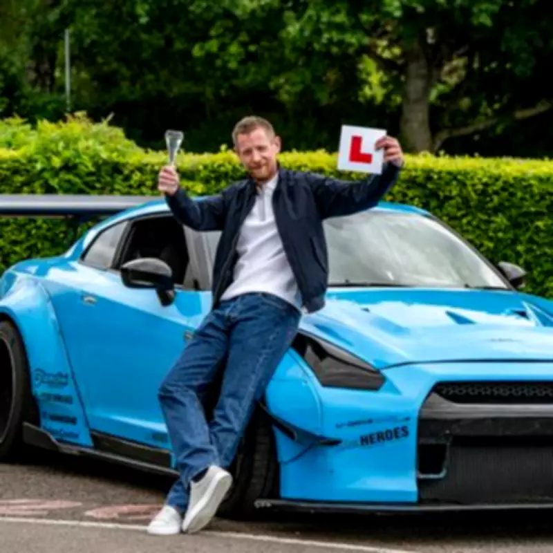 EuroMillions Winner's First Driving Lesson in a £150k McLaren Supercar