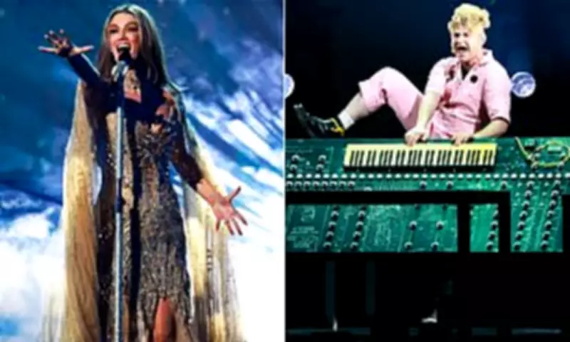 Eurovision Final: UK's Look Mum No Computer and Australia's Delta Goodrem Compete