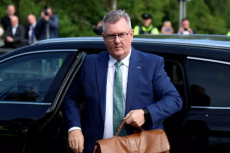 Ex-DUP leader Donaldson arrives at court for sexual offences trial