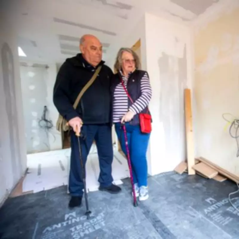 Ex-RAF Couple Live in Caravan After Builder's Collapse Ruins £100k Renovation