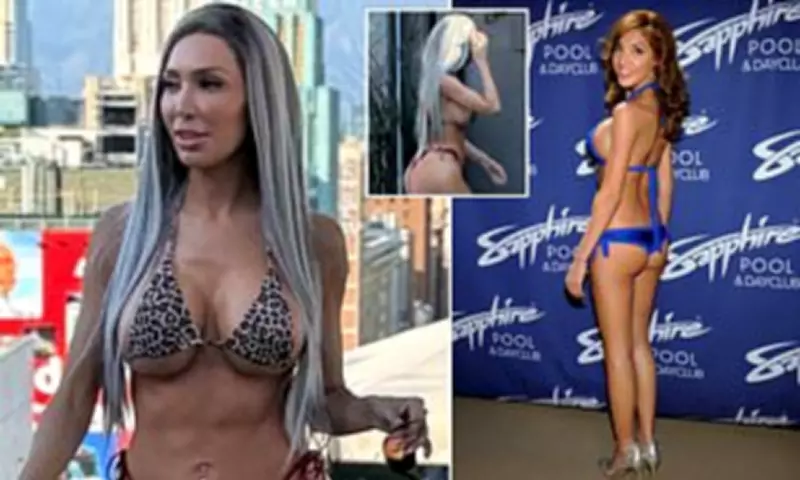 Farrah Abraham Flaunts Surgically-Enhanced Curves in Leopard Bikini by Pool