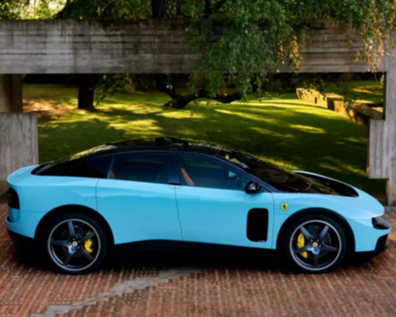 Ferrari Shares Drop After Divisive First EV Launch with Jony Ive Design