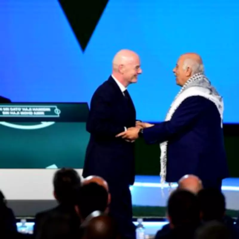 FIFA President Infantino's Handshake Attempt Between Israel and Palestine Backfires