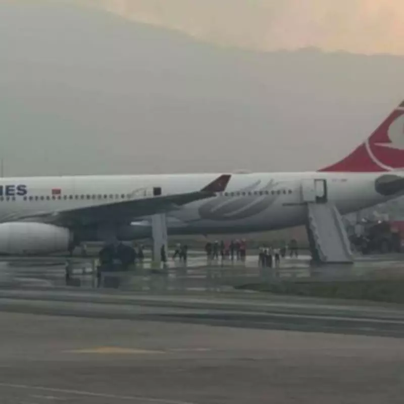 Fire on Turkish Airlines Plane Forces Airport Closure and Evacuation