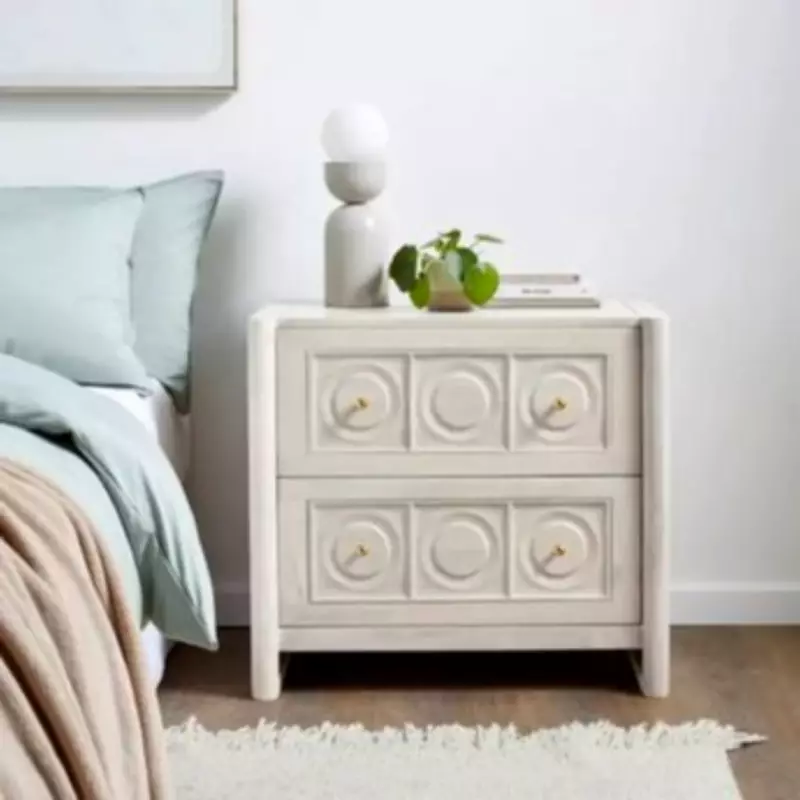 French Château Inspired Bedside Table Now 30% Off at Dunelm