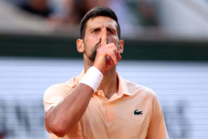 French Open LIVE: Djokovic Faces Fonseca After Sinner's Shock Exit