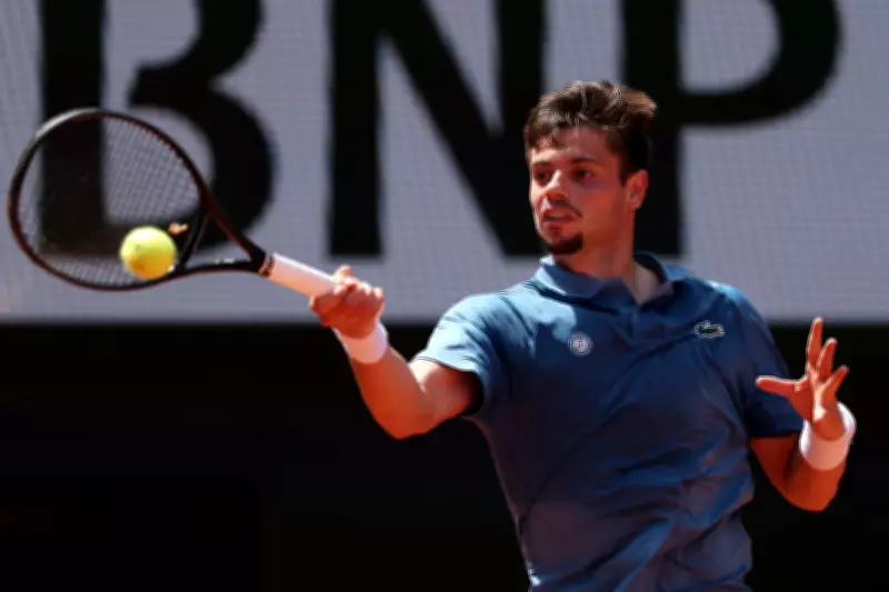 French Open Player Arthur Gea Dashes Off Court for Emergency Toilet Break
