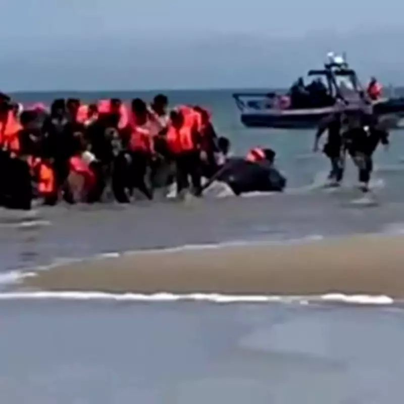 French Police Probed for Slashing Migrant Boat Near Calais