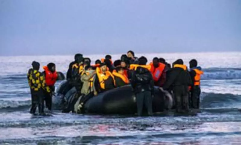 French Police Watch as Migrants Attempt Channel Crossing; Total Crossings Surpass 200,000