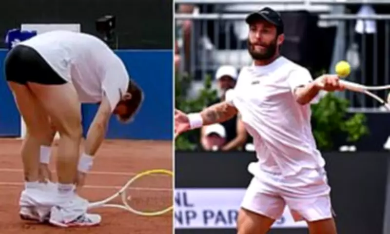 French Tennis Star Strips Shorts in Bizarre Hamburg Open Moment