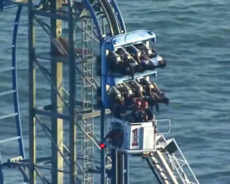 Galveston Rollercoaster Rescue: 16 Stranded After Malfunction