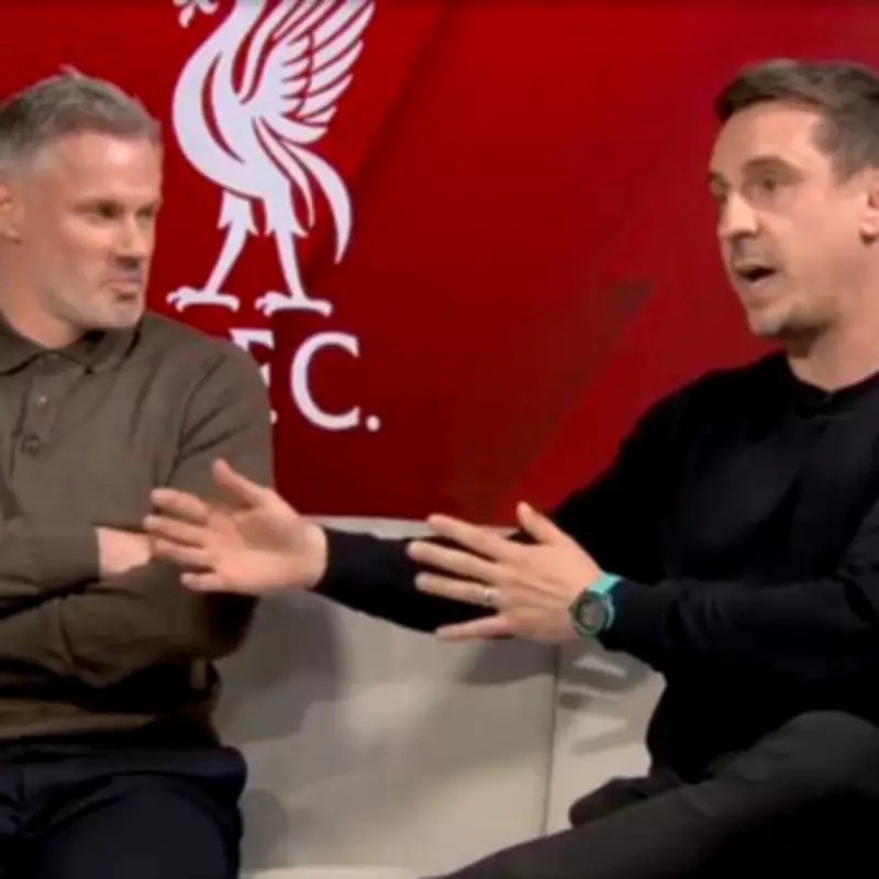 Gary Neville and Jamie Carragher Clash Over Man Utd Title Chances