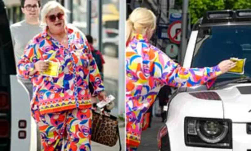 Gemma Collins Gets Parking Ticket on £100K Land Rover After SEND Video Backlash