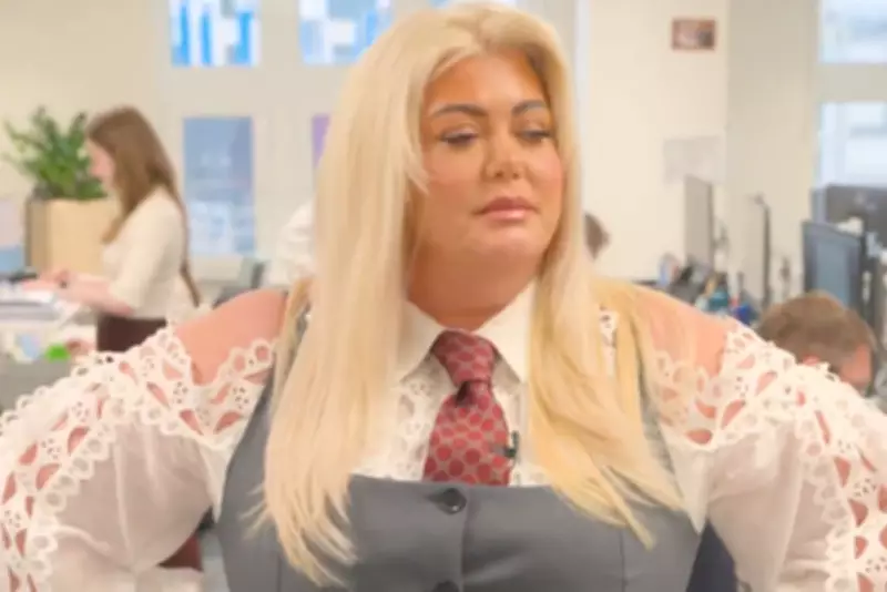 Gemma Collins Meets UK Education Secretary in Government Video