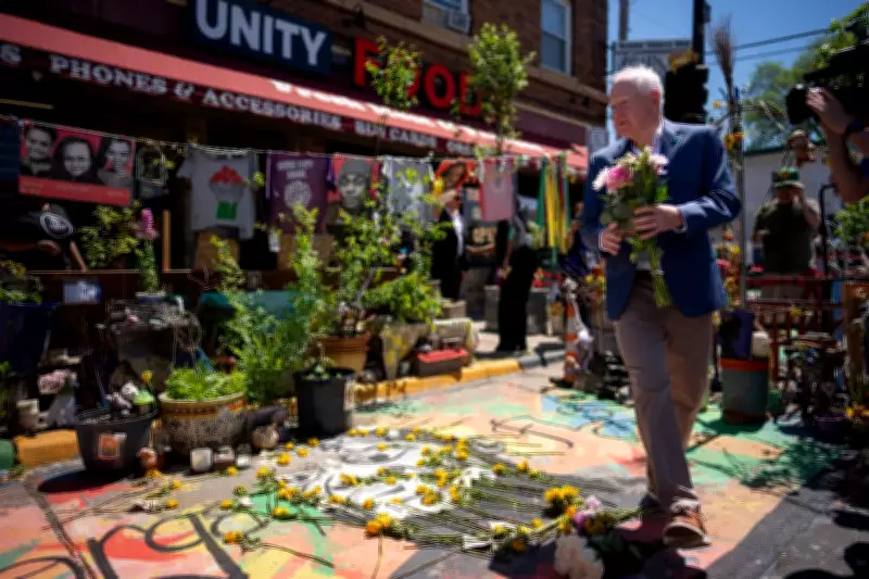 George Floyd Square Revamp Begins Six Years After His Murder