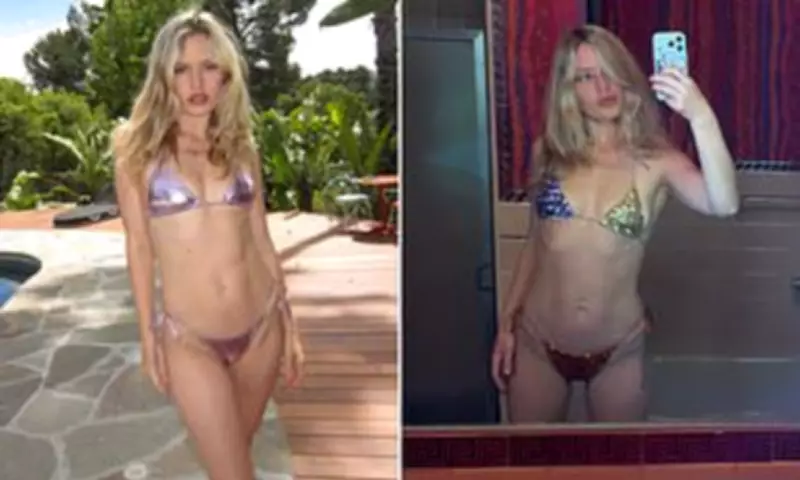 Georgia May Jagger Flaunts Toned Physique in Racy Bikinis During LA Retreat