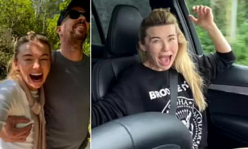 Georgia Toffolo Shares Cheeky Video of Husband James Watt's Graphic Grope During Hampshire Getaway