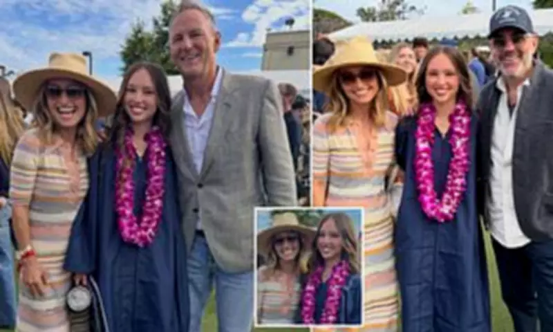 Giada De Laurentiis Poses with Ex-Husband and New Beau at Daughter's Graduation