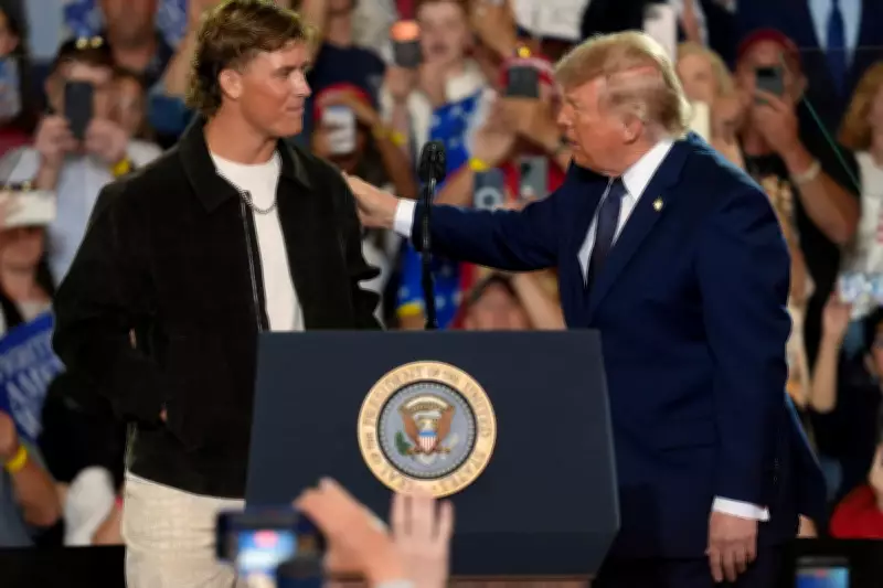 Giants' Abdul Carter Criticizes Teammate Jaxson Dart Over Trump Support