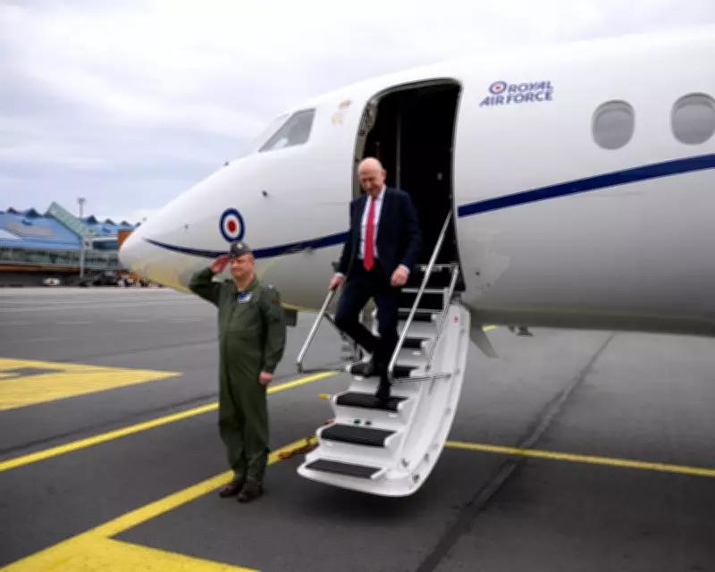 GPS Jammed on RAF Jet Carrying UK Defence Secretary Near Russian Border