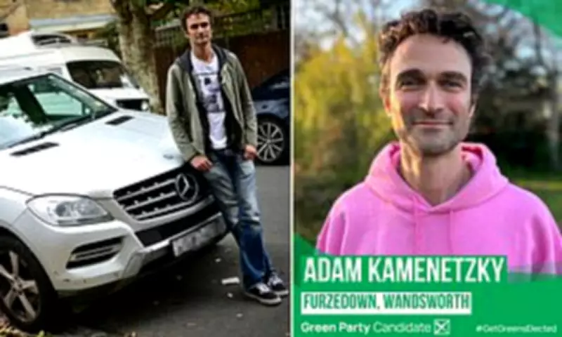 Green Party Candidate Drives Diesel SUV Amid Anti-Car Stance