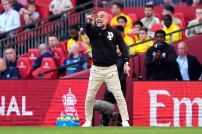Guardiola Jokes Wembley Should Name Stand After Him