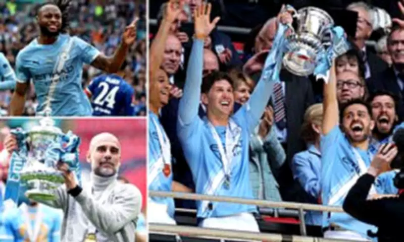 Guardiola Savours FA Cup Glory as City Beat Chelsea 1-0 at Wembley