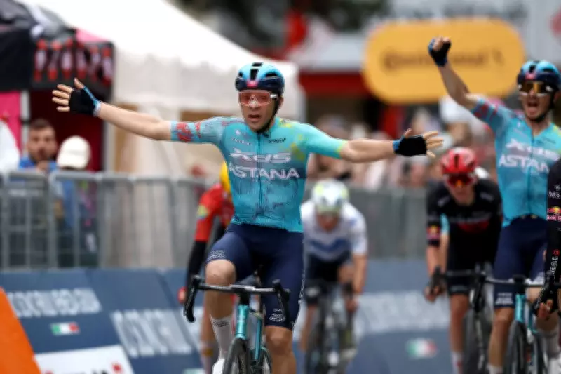 Guillermo Thomas Silva Makes History at Giro Amid Massive Crash