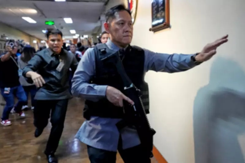 Gunfire Erupts in Philippine Senate During Attempt to Arrest Ex-Police Chief