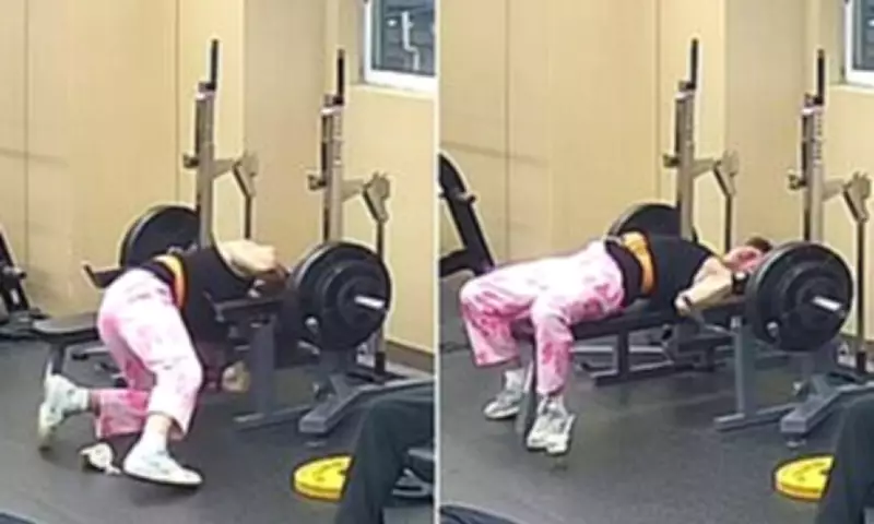 Gym-Goer Narrowly Escapes Crushing by 145kg Barbell in China