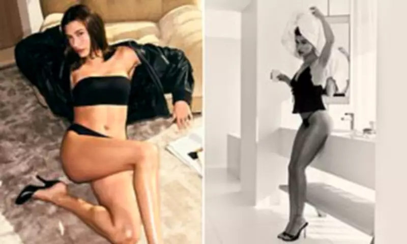 Hailey Bieber Stuns in Sexy New Victoria's Secret Campaign