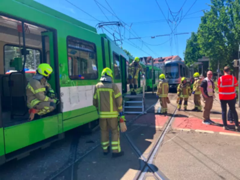 Hanover Tram Collision: Mass Casualty Incident Injures 12