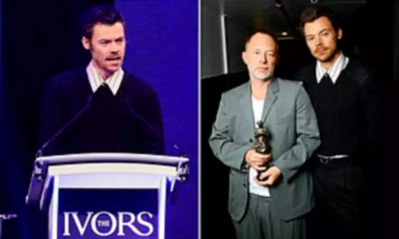 Harry Styles Reveals He Lost Virginity to Radiohead Song at Ivor Novello Awards