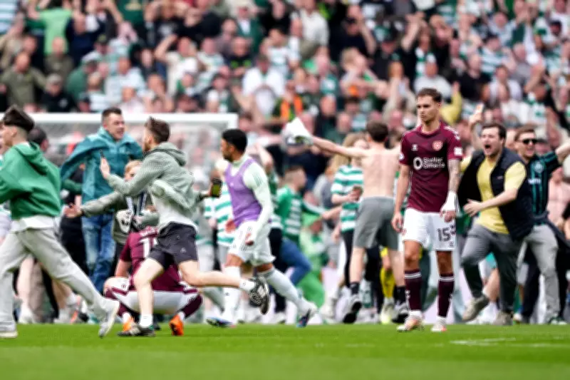 Hearts Query 'Premature Ending' of Title Decider After Celtic Pitch Invasion
