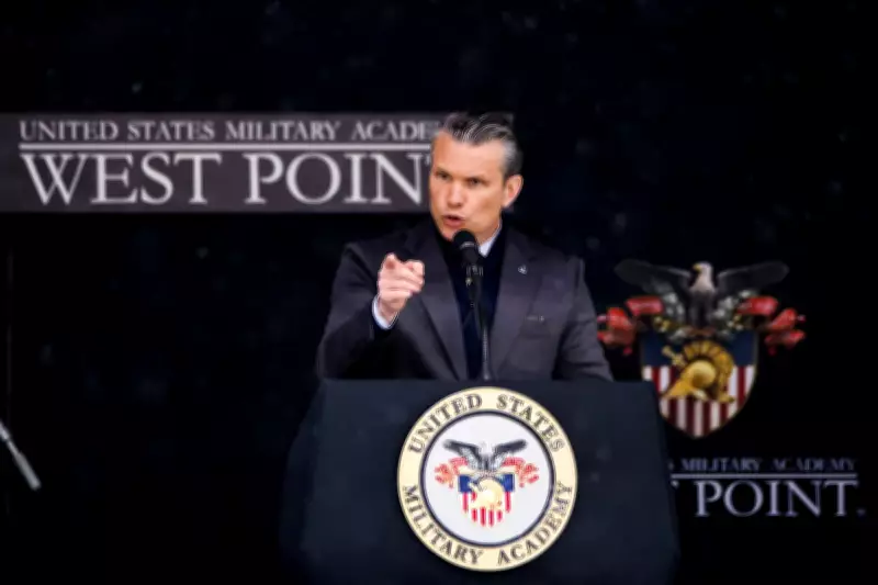 Hegseth slams 'woke military' in fiery West Point speech, calls DEI 'dumbest phrase'