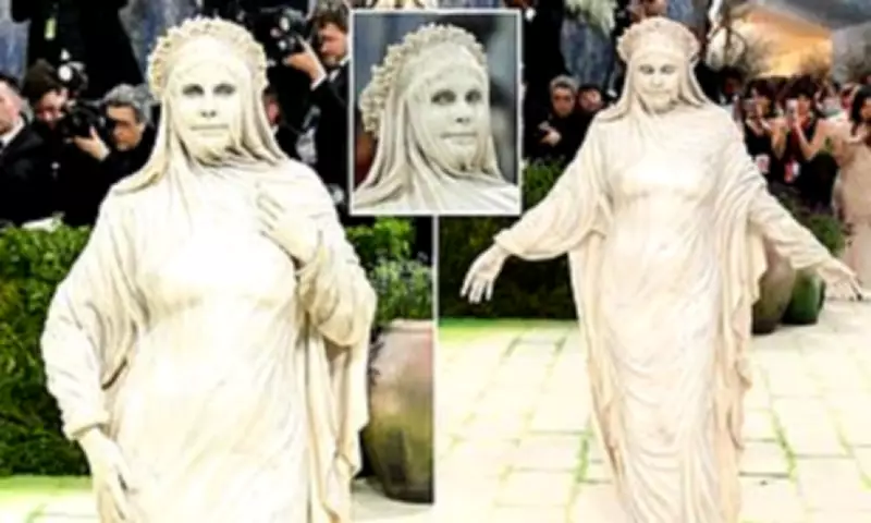 Heidi Klum Stuns as Living Statue at Met Gala 2026
