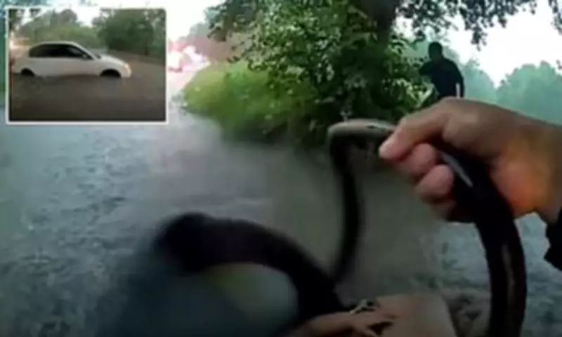 Heroic Rescue: Baby Saved from Flooded Car in Texas