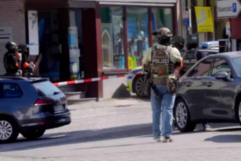 Hostages Taken as Police Surround Bank in German Town