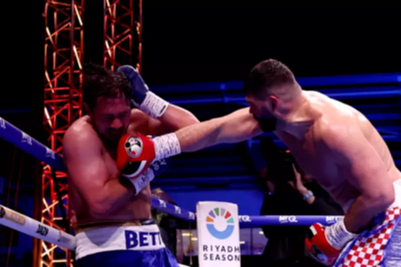 Hrgovic Stops Allen as Towel Thrown In Early in Doncaster