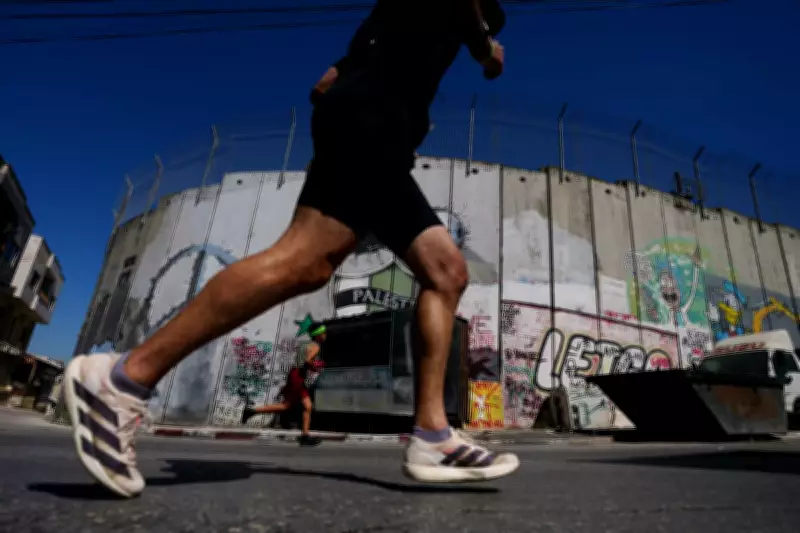 Hundreds of Runners Compete in Palestinian West Bank Marathon Amid Conflict
