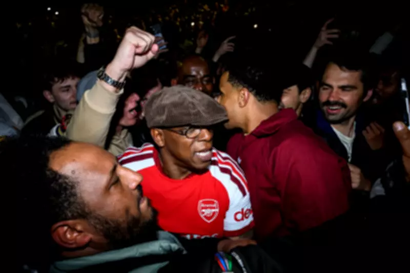 Ian Wright Celebrates Arsenal's First Premier League Title in 22 Years