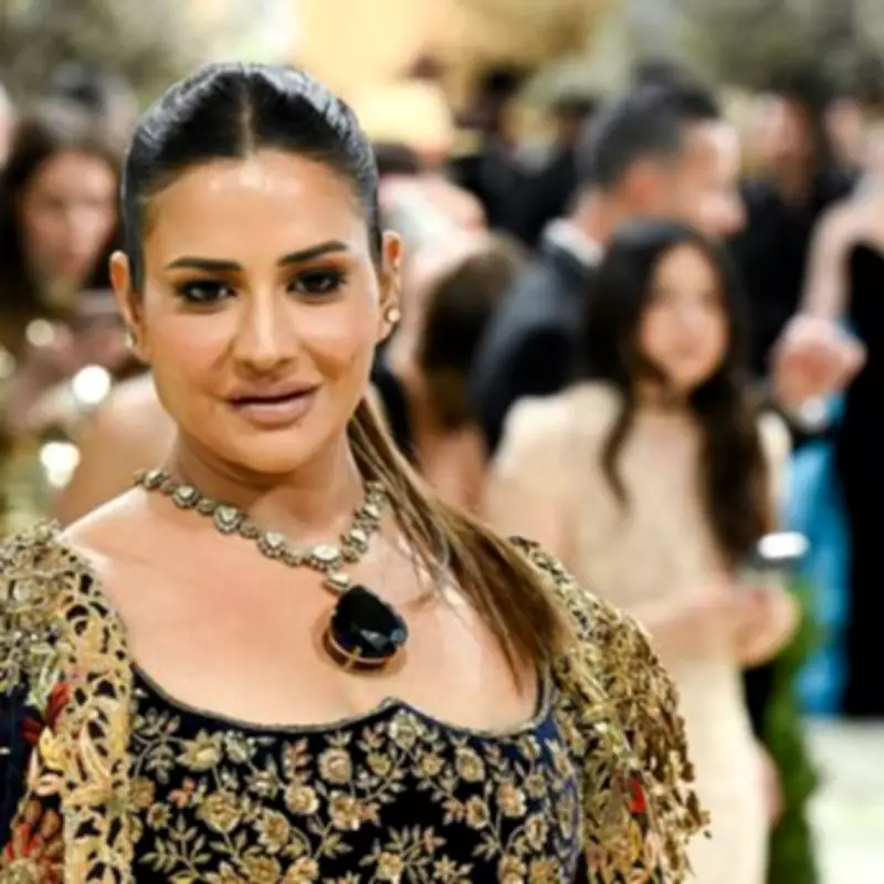 Indian Billionaire's $15M Necklace at Met Gala Stuns Crowd