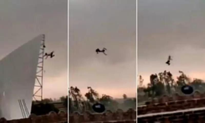 Indian Man Survives 40-Foot Roof Launch During Deadly Storm