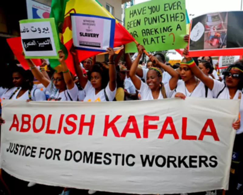 Indonesia Domestic Workers Fight for Rights Against Odds