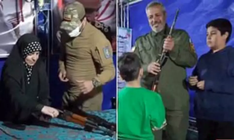 Iran trains women, children with AK-47s amid US tensions