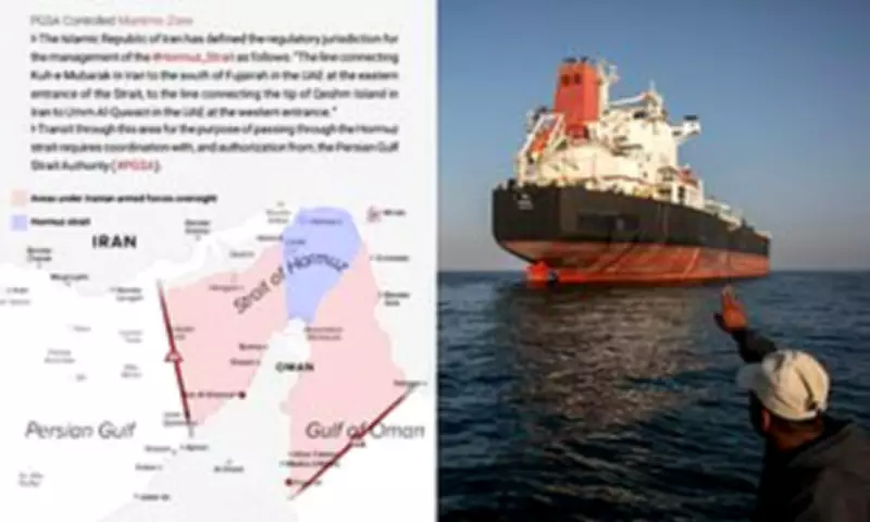 Iran Unveils New Strait of Hormuz Map, Claims Expanded Control
