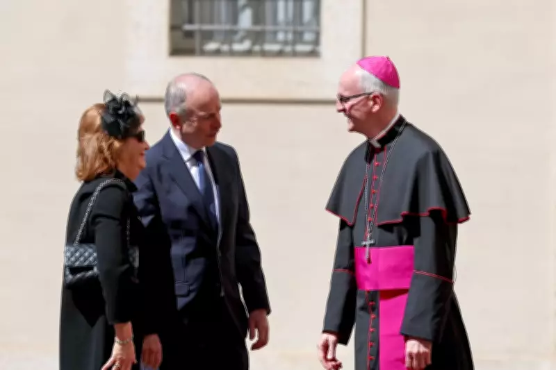 Irish Premier Micheal Martin Meets Pope Leo XIV at Vatican for Private Audience