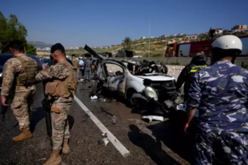 Israeli Drone Strikes Near Beirut Kill 4, Southern Airstrikes Leave 13 Dead