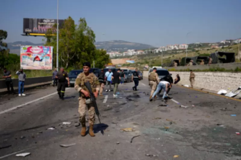 Israeli Strikes Kill at Least 13 in Lebanon, Drone Attacks Near Beirut
